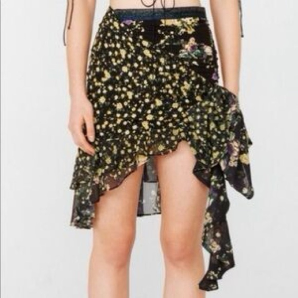 For Love And Lemons‎ Skirt Asymmetrical Small